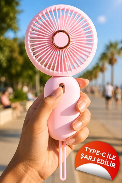 iThink Original Accessories MİNİ TAŞINABİLİR FAN TYPE-C ŞARJLI EL VANTİLATÖRÜ...