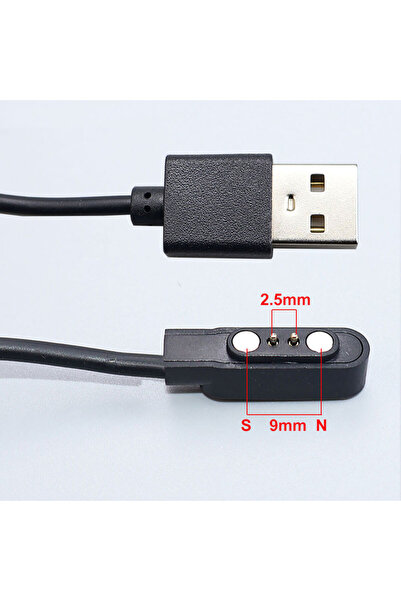 Choice27 1Piece USB 2Pin 2.5-9 YanXi 2Pin 4Pin Smartwatch Dock Charger Adapte...