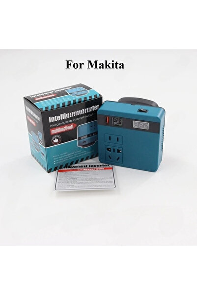 Choice1 For Makita 120W Lithium Battery Inverter DC 18-21V To AC 220V Electri...