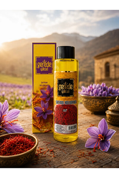 GEREDE YÜKSEL 400 Ml 60° Sarı Safran Kolonyası