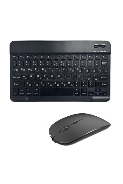 Choice7 Russian Spanish French Bluetooth Wireless Keyboard Azerty Russian Kor...