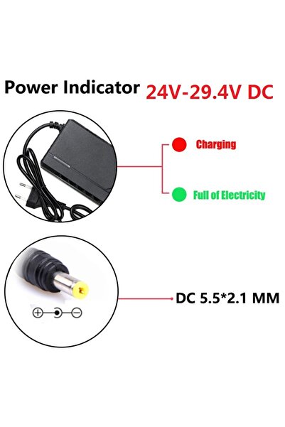 Choice9 3A 24V 29.4V DC EU 12V 24V 36V 48V 60V 72V Charger 2A 3A 5A Lithium B...