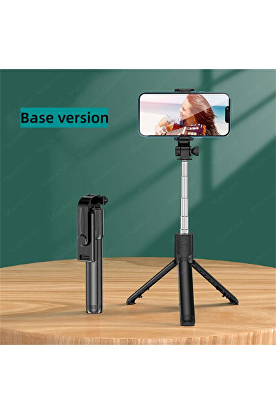 Choice Black Multifunctional Monopod Remote Shutter Fill Light Portable Tripo...