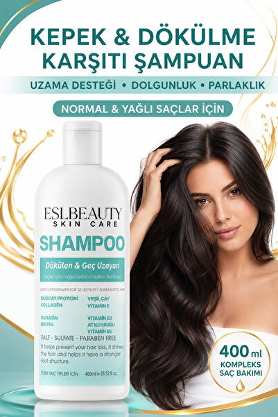 Kepek Karşıtı + Dökülme Karşıtı Şampuan 300 ml – Uzama Destekli