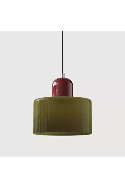 Choice Warm White Brown1 Vintage Stained Glass Chandelier Small Bedside Dinin...