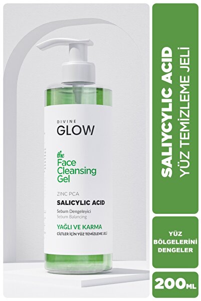 Karma ve Yağlı Ciltlere Özel Salisilik Asit Yüz Temizleme Jeli 200 ml Yüz Temizleyici