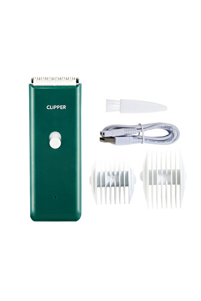 Choice1 Green Pet Hair Clippers for Cats Dogs, Low Noise Waterproof Wireless ...