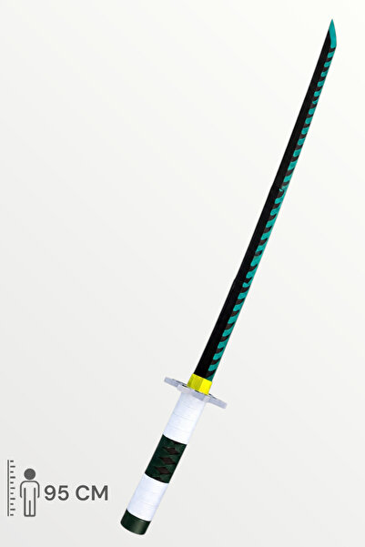 Artivo Sanemi Shinazugava's Katana Sword Demon Slayer Kılıç 95 cm Katlanabili...