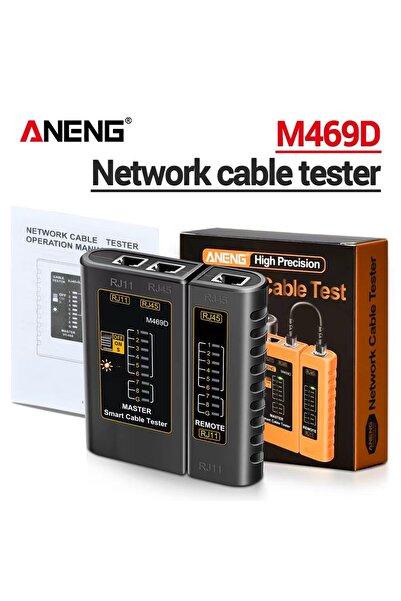Choice ANENG M469D Black Professional Network Analyzer Tester M469D Cable LAN...