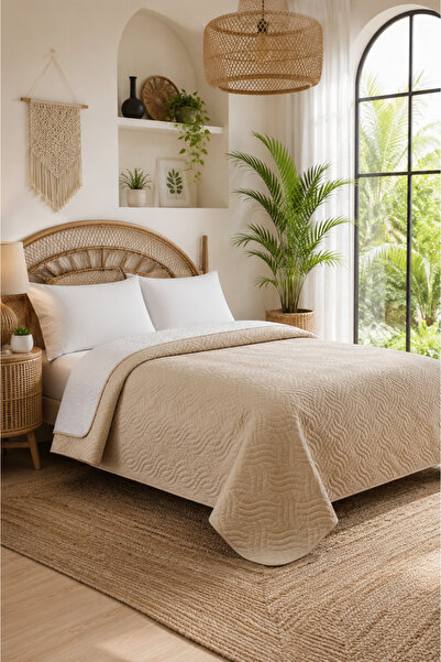 Bella Home Nova Double Bedspread |   200X220 cm |   Multi-Purpose, Lightweigh...