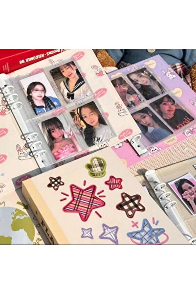 Kpop Dünyasi Binder Dosyası İç Sayfa Şeffaf Desensiz (10 Adet)