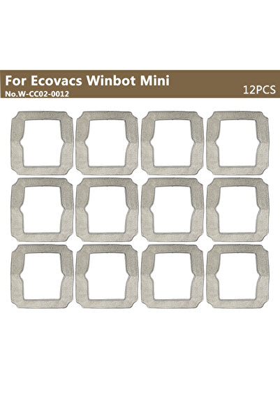 Choice3 12pcs Compatible For Ecovacs Winbot Mini Spare Parts Window Cleaner M...