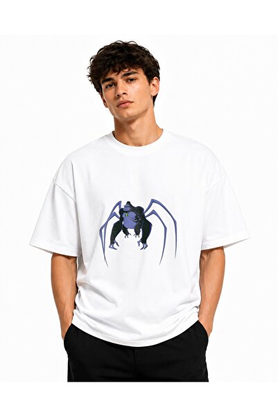 Inscriptie Tricou Unisex Bumbac Premium Casual " Ben 10 spidermonkey "