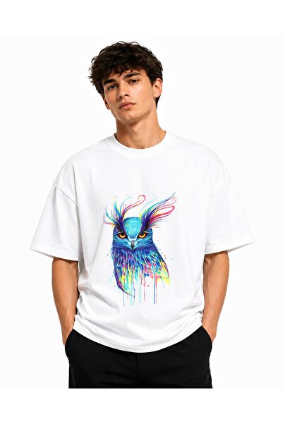 Inscriptie Unisex Βαμβακερό T-shirt Υψηλής Ποιότητας  "Πολύχρωμα ιπτάμενα που...