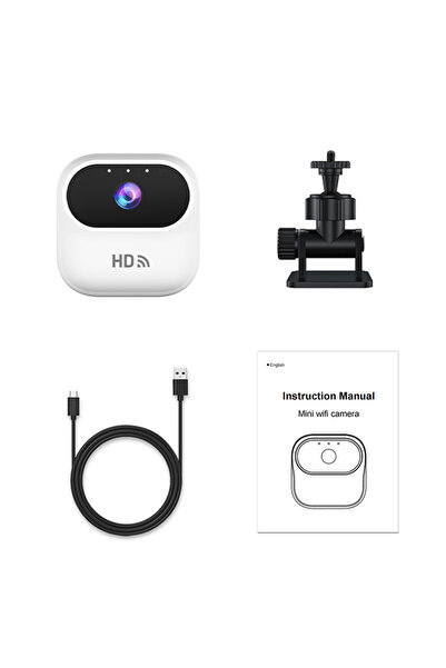 Choice1 NO Card White Ourlife HD Mini Camera WiFi Smart Home Security Camera ...