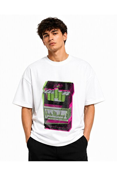 Inscriptie Tricou Unisex Bumbac Premium Casual " Arctic Monkeys "