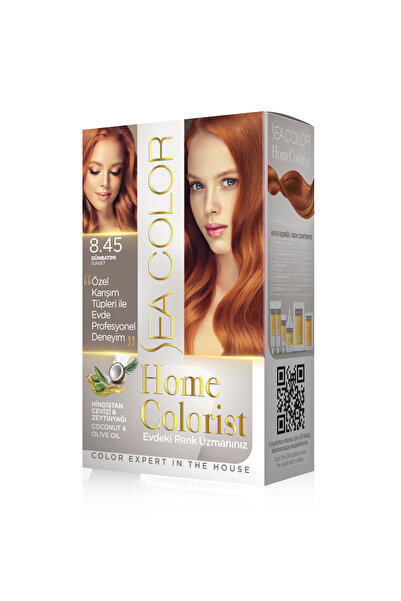 Sea Color Home Colorist Set Saç Boyası 8.45 Günbatımı