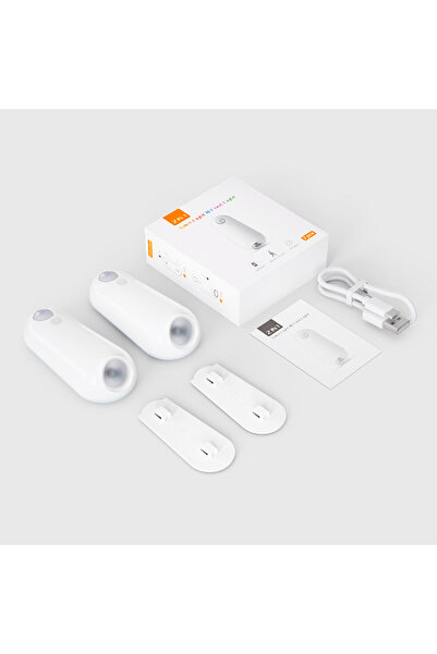 Choice إضاءة F15 RGB، قطعتان من مصابيح LED ذكية مع مستشعر حركة، إضاءة ليلية، ...