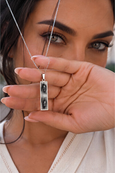 Personalized Eye Necklace Photo Necklace Gift for Lover