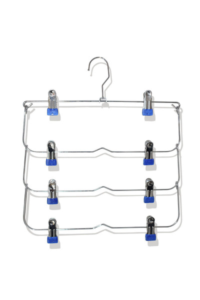 Choice Blue Multi-Functional Home Non-Slip Metal Pants Rack New Creative Stai...