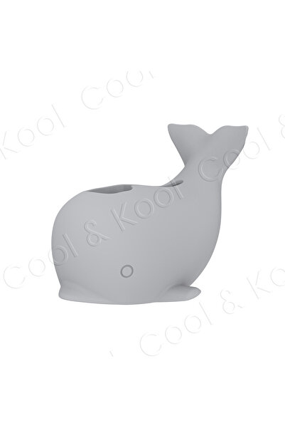 Choice1 grey Whale Shaped Faucet Protector, Fun & Soft Silicone Cover to Guar...