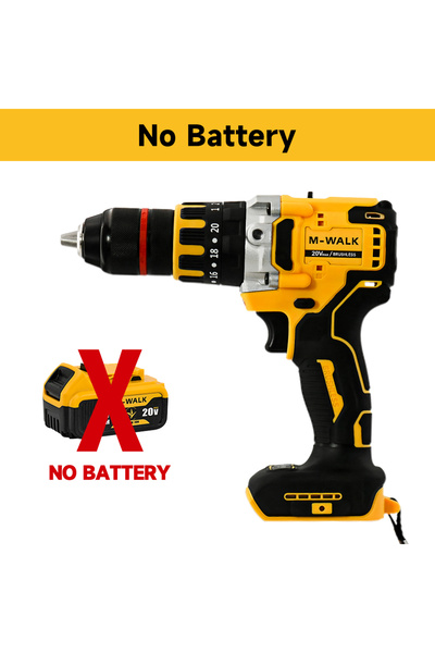 Choice No Battery M-WALK DCD791 Brushless Electric Drill 13mm Cordless Screwd...