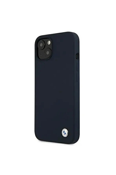 BMW BMHCP13SSILNA Husă rigidă din silicon Signature, granat/navy, pentru iPho...