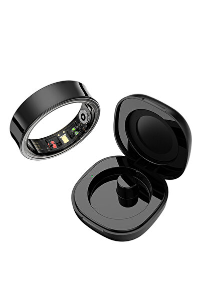 Choice1 11 Black R09 Smart Ring 5ATM Waterproof Health Tracker Multi Sport Mo...