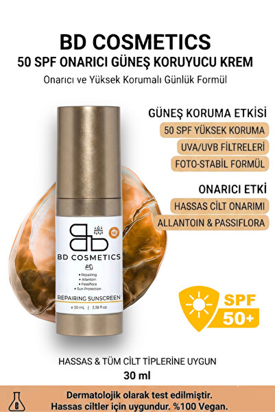 50 Spf Onarıcı Güneş Koruyucu Krem 30 ml