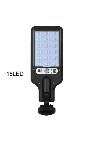 choice2 616A Black Solar Outdoor Led Courtyard Wall Lamp With 3 Mode Waterpro...