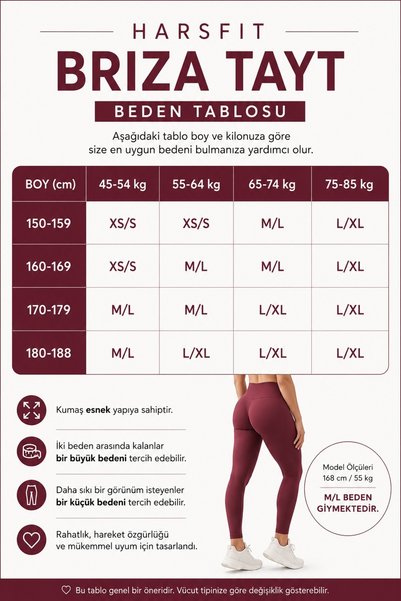 HARSFIT Pachet de 3 colanți sport BRIZA, fără cusături, cu talie înaltă și efect scrunch