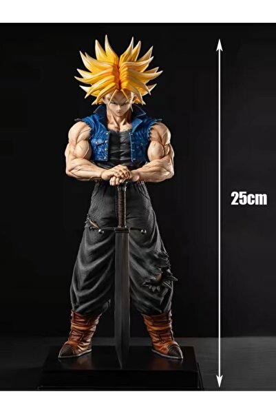 Choice1 Bandai With Box Trunks 22.5cm Dragon Ball Z Fighters Trunks Anime Fig...