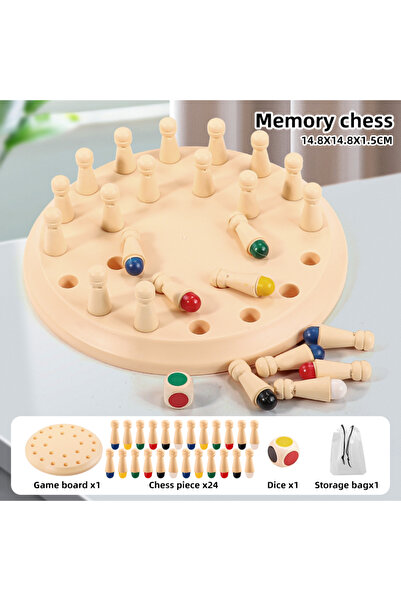 Choice 1 set Memory Chess Matching Game: Family Board Games for Kids and Adul...