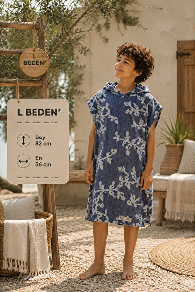TaraAura 100% Cotton Poncho for Children Aged 9+