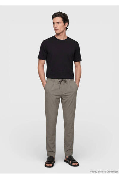 Ramsey Vizon Düz Dokuma Jogging Fit Casual Pantolon