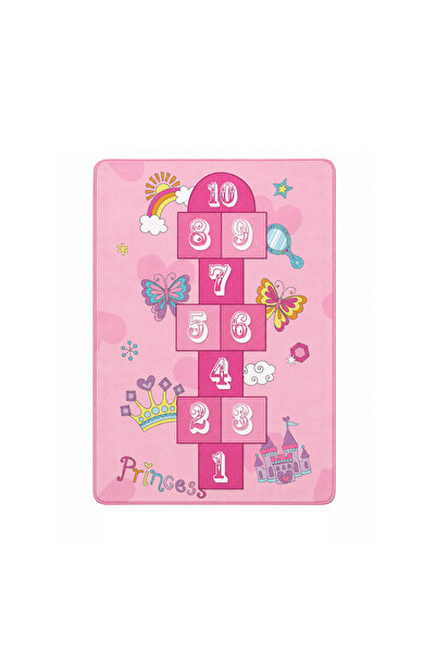 Factory Price - Princess Skip-Hop Game Rug - Pink