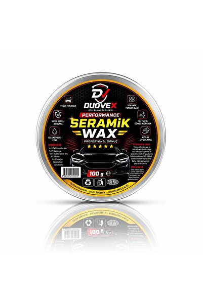 Genel Markalar DUOVEX Seramik Katkılı Wax Krem Cila100 gr