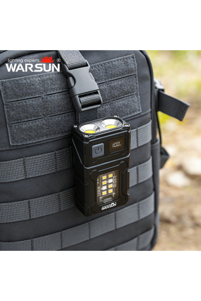 Choice DC08 WARSUN DC08 Rechargeable LED Work Light, 800Lm, 90° Rotatable, Ma...