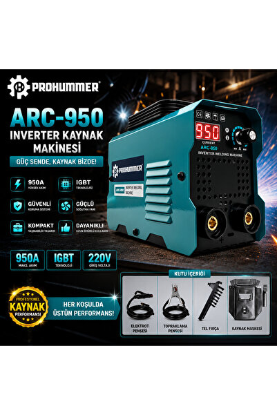 PROHUMMER PH-ARC950 İnverter Mini Turbo Çanta Kaynak Makinesi