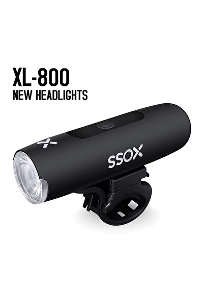 XOSS XL-800 XL400 800 Bicycle Light Aluminium Bike Headlight Flashlight Handl...