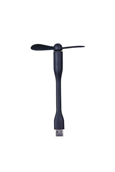 Choice1 مروحة USB سوداء مبتكرة ومرنة ومحمولة مع مصباح LED يعمل بالطاقة عبر US...