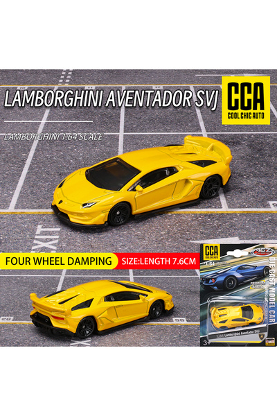 Choice لامبورغيني SVJ CCA 1:64 بي إم دبليو M4 Z4 M850I M4 GT3 نموذج معلق رائع...