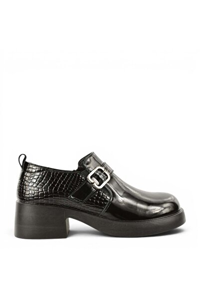 PASS Collection Pantofi sport, damă, X470010, negri, piele naturală, cu toc 38