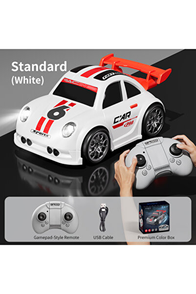 Choice YT-Q216-White-NO LCD 2026 New C6 RC Drift Car with Dual Mode Lights So...