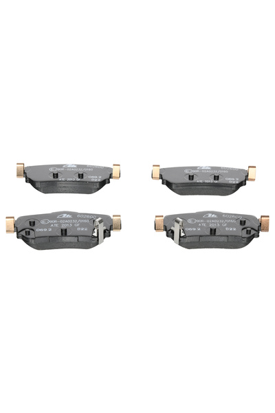 Ate Set plăcuțe de frână, frână cu disc 13.0460-2600.2