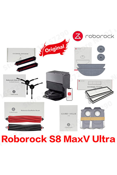 Choice roborock a set 【Original 】Roborock S8 MaxV Ultra Robot Vacuum Spare Pa...