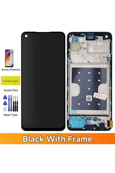 Choice شاشة TFT بإطار أسود 6.4 بوصة أصلية AMOLED / TFT لهاتف 7 Pro RMX2170، ش...