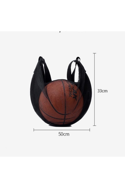 Choice Black Bag Portable Zipper Pocket Mesh Shoulder Bag Storage Bags Gym Sp...