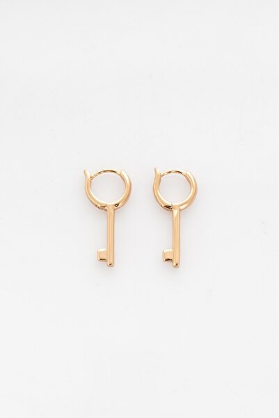 UKHWD SUPPLY Ka5011Al Model Steel Key Earrings