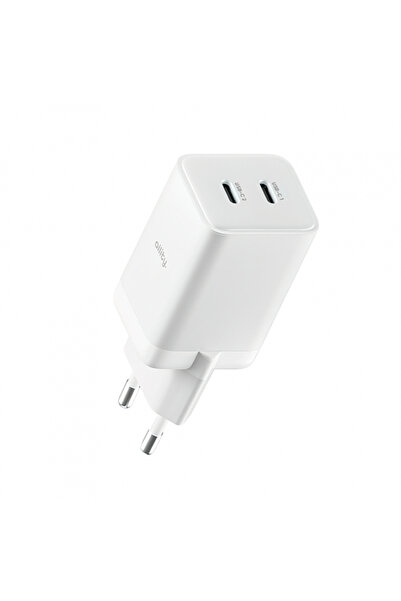 OEM Incarcator Retea Allity. ATC-01-45WCC Rapid, 45W, 3A, 2 x USB-C, Alb